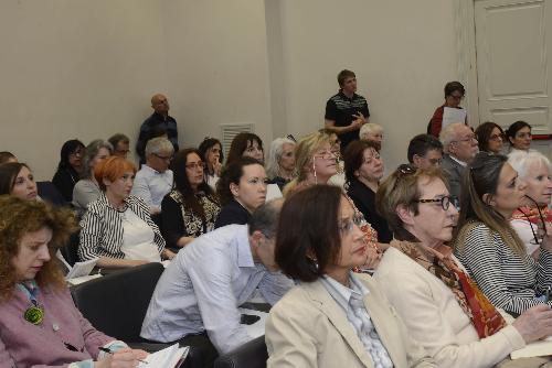 I partecipanti al convegno "Il lavoro femminile in Friuli Venezia Giulia" - Trieste 19/04/2018